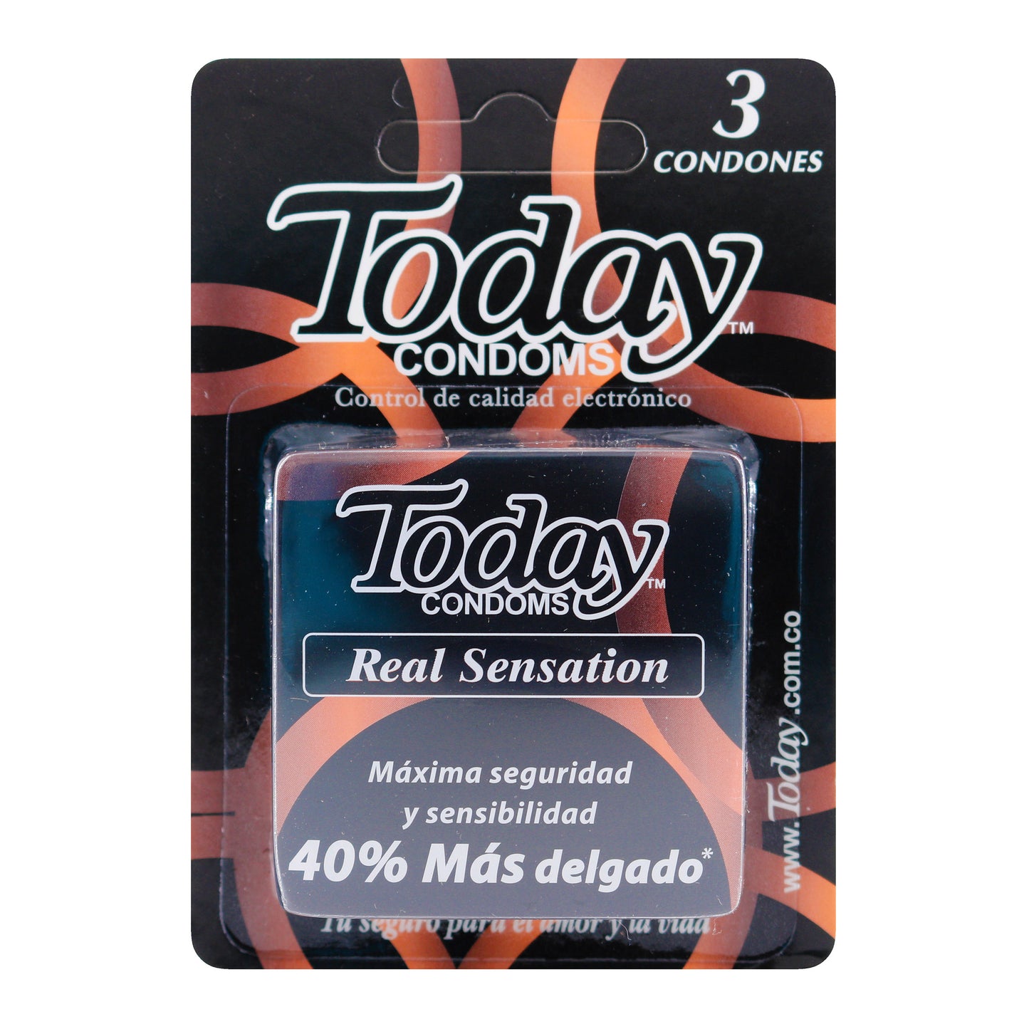 Preservativo Today Real Sensation x 3 Unidades
