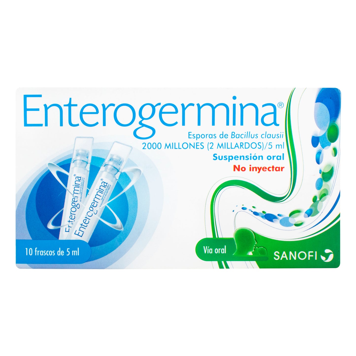 Enterogermina bebible x 10 ampollas