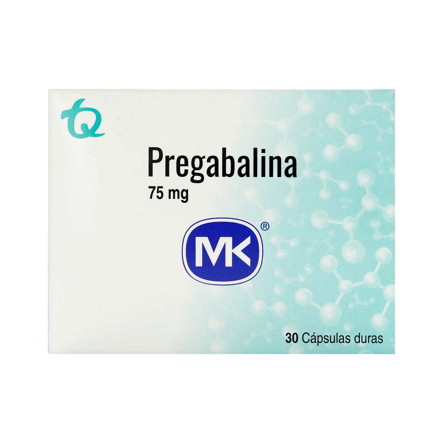 Pregabalina 75 mg x 30 cápsulas (MK)