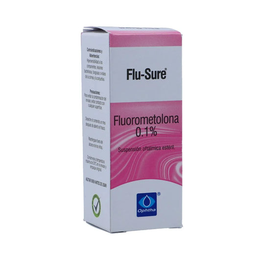 Flu-Sure 0.1% suspensión oftálmica x 5 ml