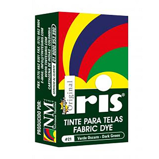 Iris Tinte Verde Oscuro #21