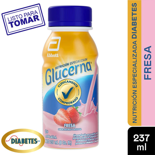 Glucerna Fresa liquida x 237 ml