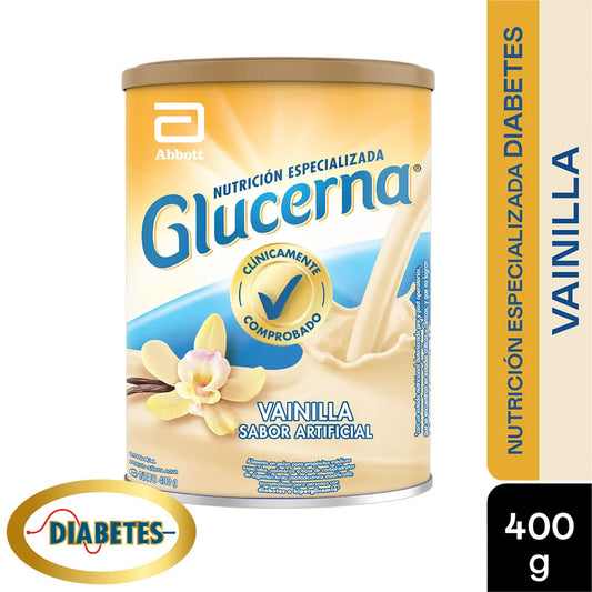 Glucerna Vainilla polvo x 400 gr