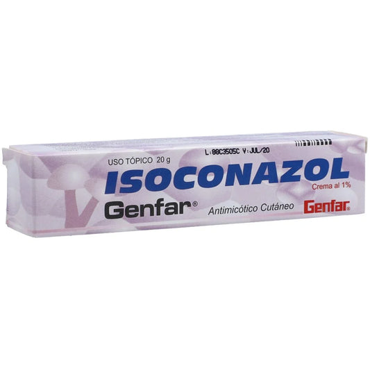 Isoconazol 1% crema x 20 gramos (Genfar)