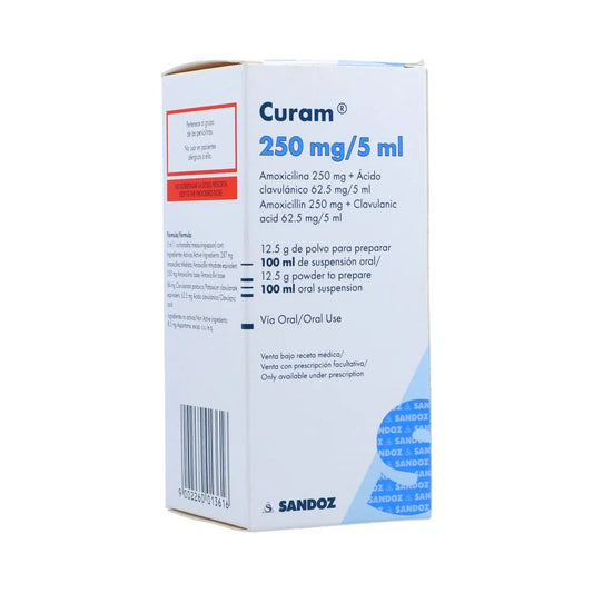 Curam Suspensión Oral 250mg/5ml x 100ml