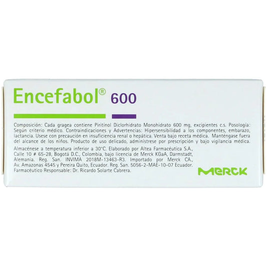 Encefabol 600 mg