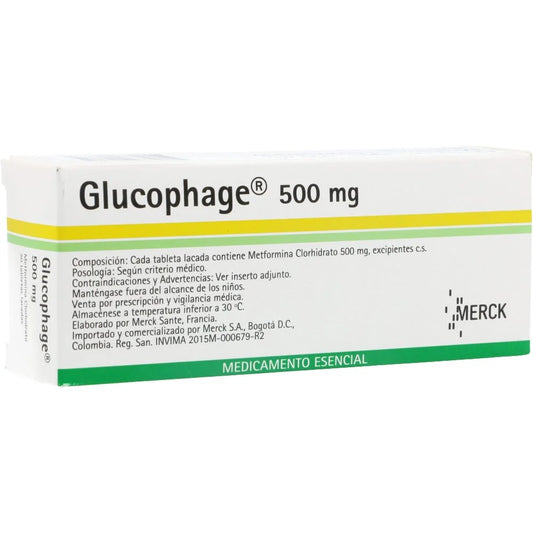 Glucophage 500 Mg