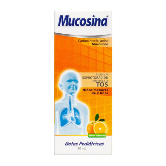 Mucosina gotas pediátricas x 30 ml