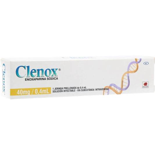 Clenox Jeringa Prellenada 40 mg
