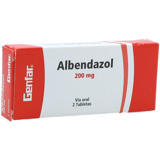 Albendazol x 200 mg (Genfar)