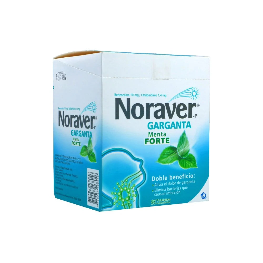 Noraver-P Menta Masticable