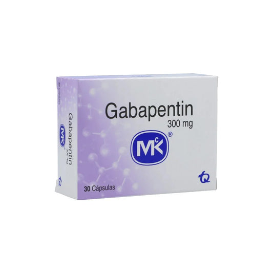 Gabapentin 300 mg x 30 cápsulas (MK)