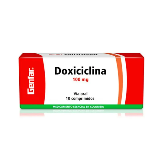 Doxiciclina 100 Mg Genfar