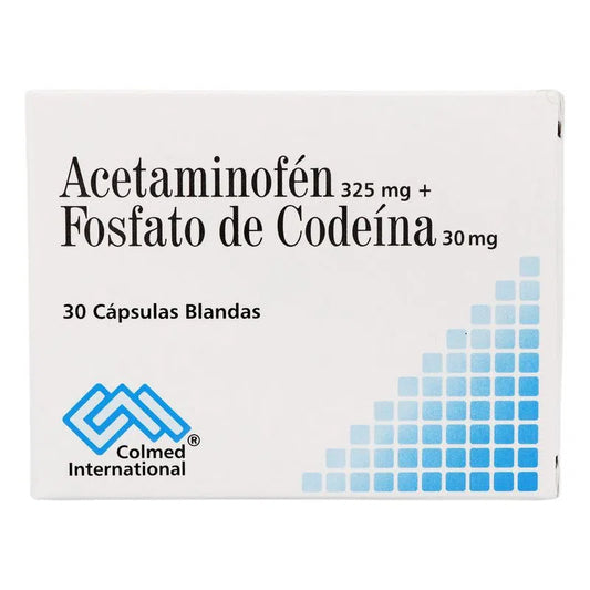 Acetaminofen + Fosfato de codeína 325/30mg (Colmed)