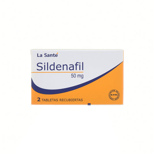 Sildenafil 50 mg x 2 tabletas (La Sante)