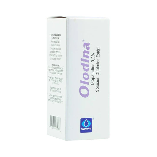 Olodina 0.2% solución oftálmica x 5 ml
