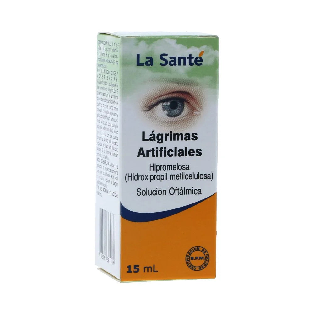 Lagrimas Artificiales Gotas x 15ml (La Santé)