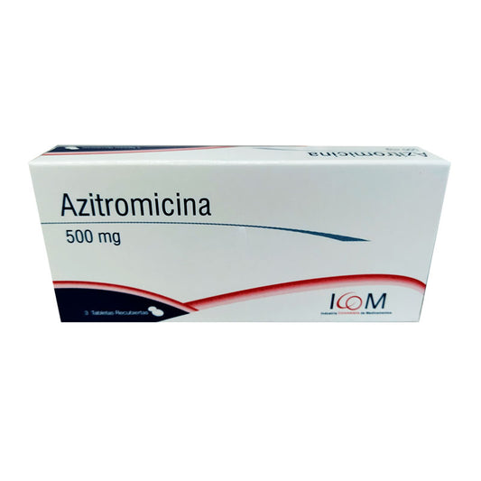 Azitromicina 500 mg (Icom)