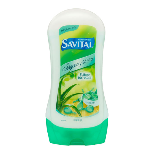 Acondicionador Savital Colágeno y Sábila x 490 ml