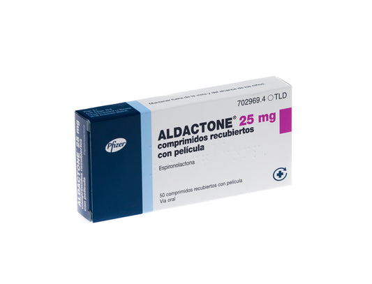 Aldactone 25 mg x 30 tabletas