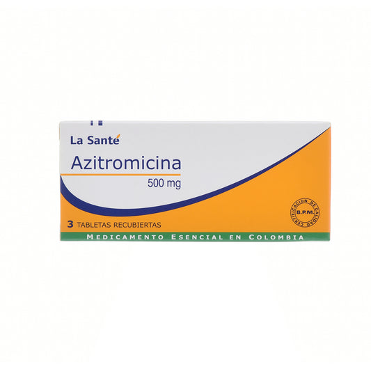 Azitromicina 500 mg (La Santé)