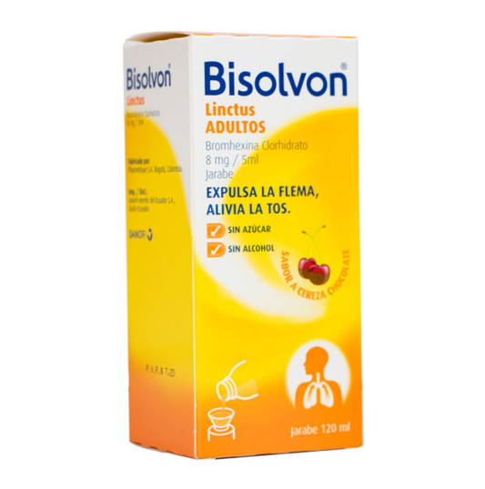 Bisolvon Adultos jarabe x 120 ml