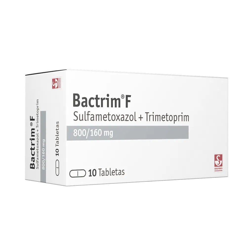Bactrim F 160/800 mg x 10 tabletas