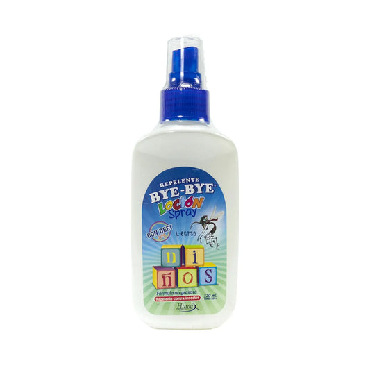 Repelente Bye-Bye Niños Spray Frasco 120 ml