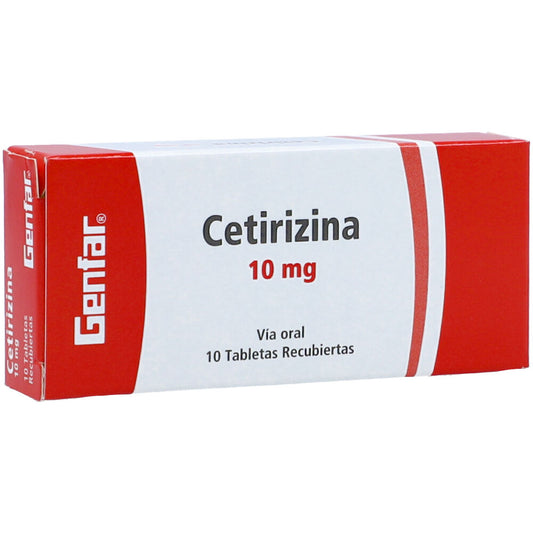 Cetirizina 10 mg (Genfar)