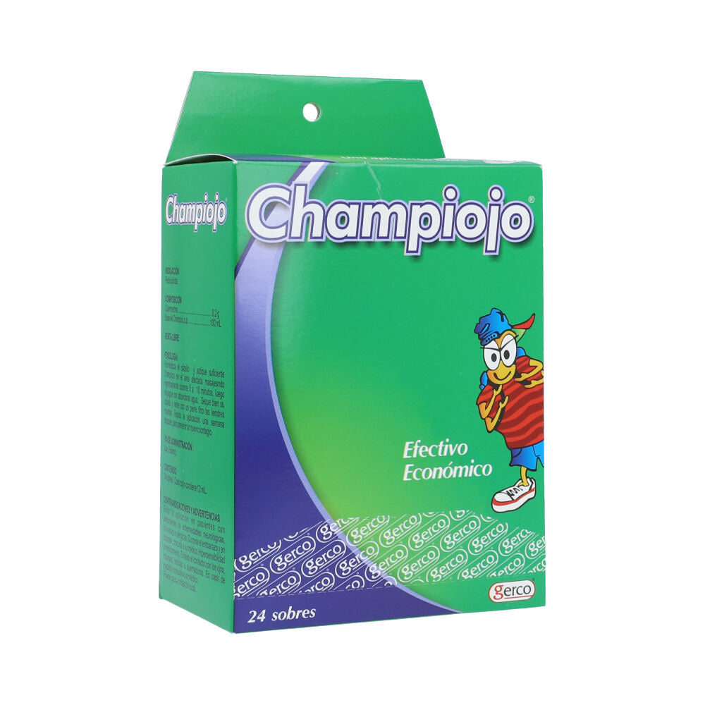 Shampoo Champiojo x 24 Cojines