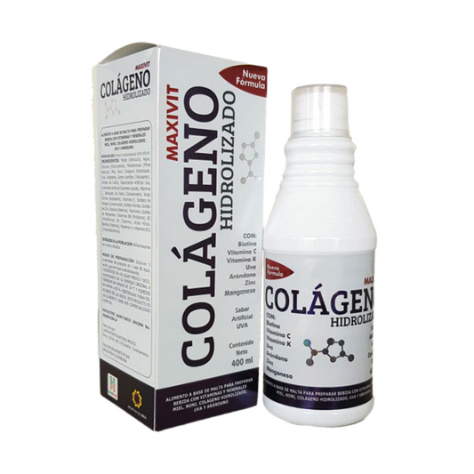 Jarabe Colágeno Hidrolizado Maxivit x 400mL