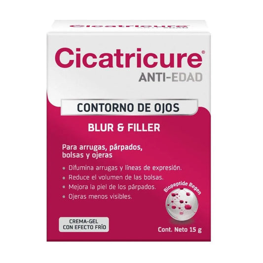 Cicatricure Contorno De Ojos Antiarrugas Antiedad Blur & Filler x 15 g