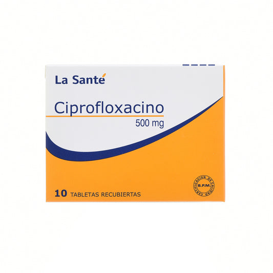 Ciprofloxacino 500 mg (La Santé)