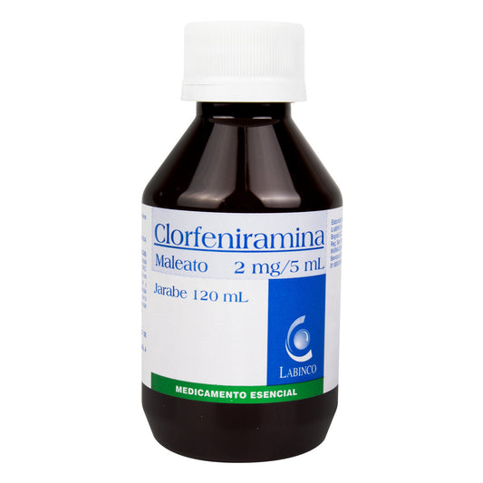 Clorfeniramina Jarabe 2mg/5mL (0.04%) (Labinco)