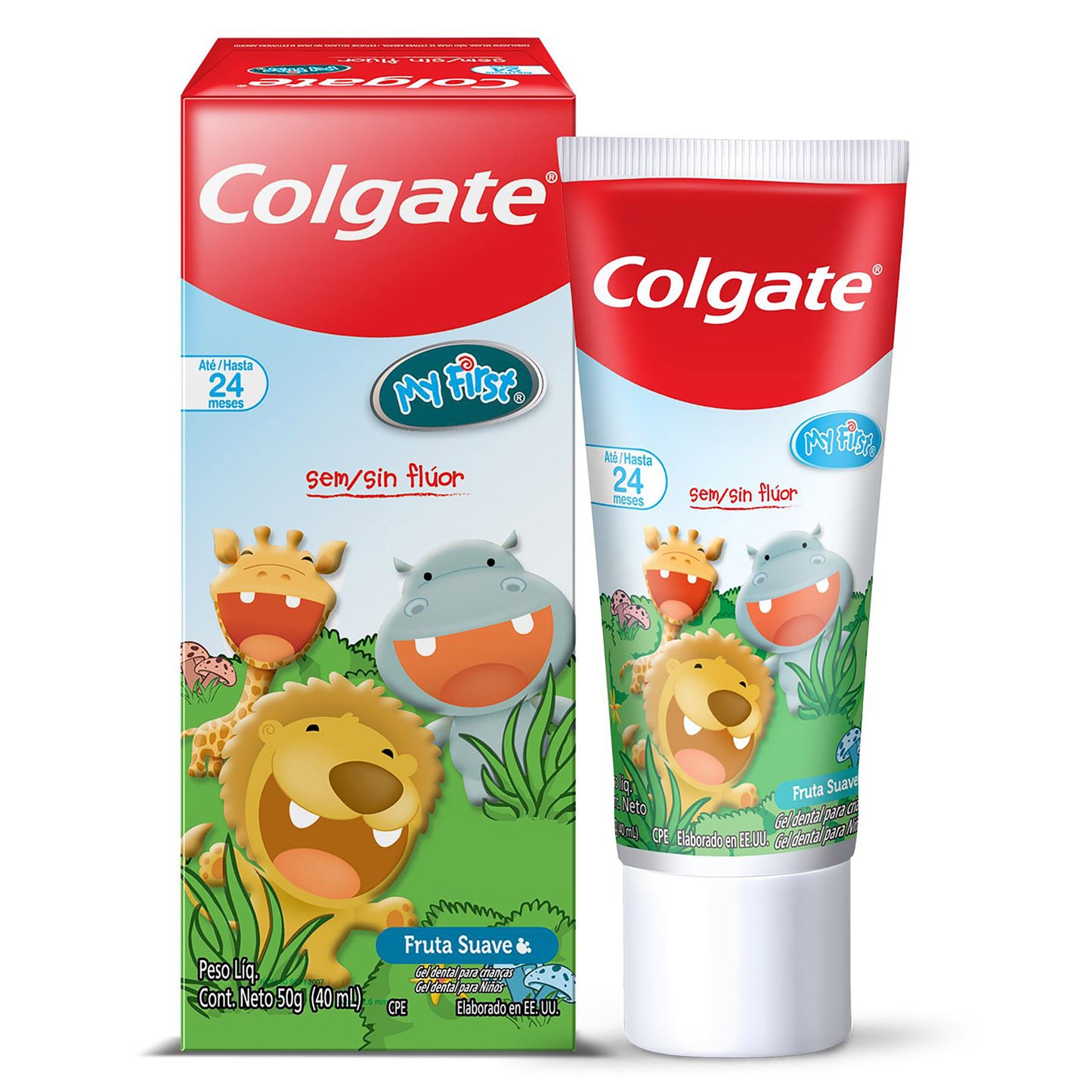 Crema Dental Colgate Kids Sin Flúor x 40mL