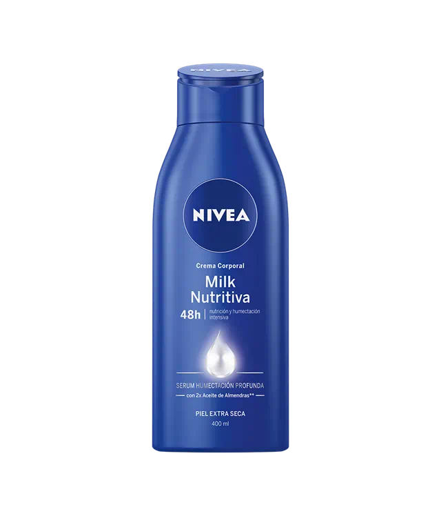 Crema Nivea Body Milk Nutritiva x 400mL