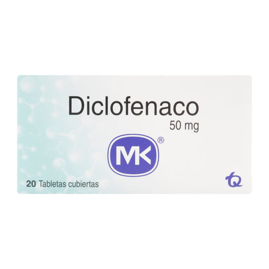 Diclofenaco 50 Mg Mk