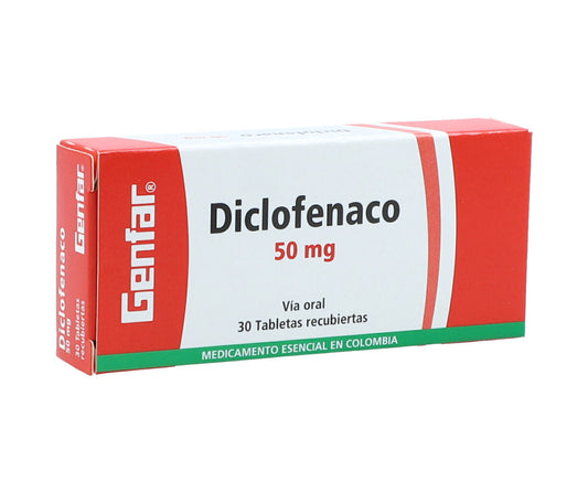 Diclofenaco 50 Mg