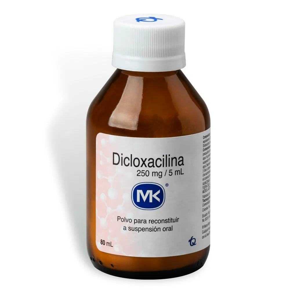 Dicloxacilina 250 Mg Susp Mk