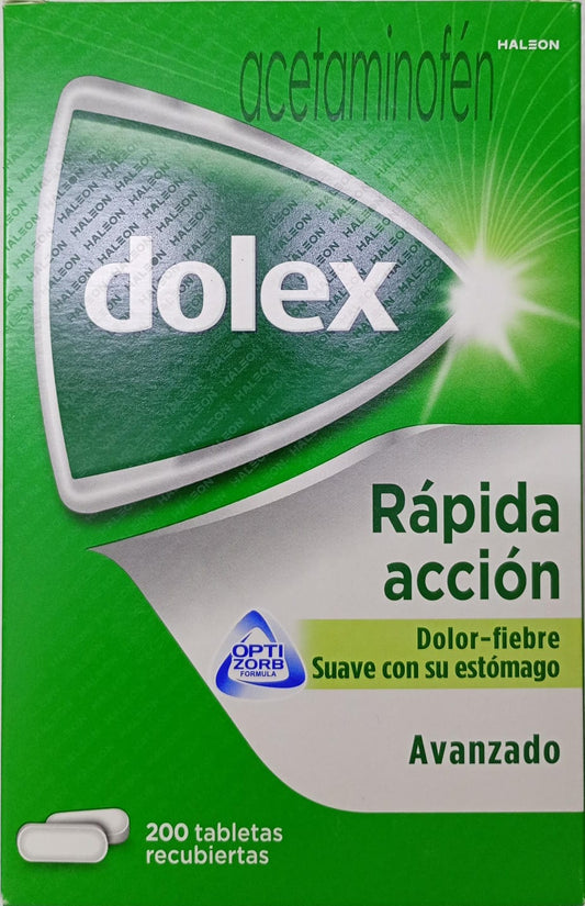 Dolex 500 mg Avanzado x 200 tabletas