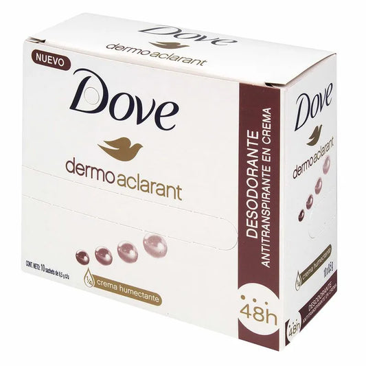 Desodorante Dove Dermo Aclarant 10 Sobres