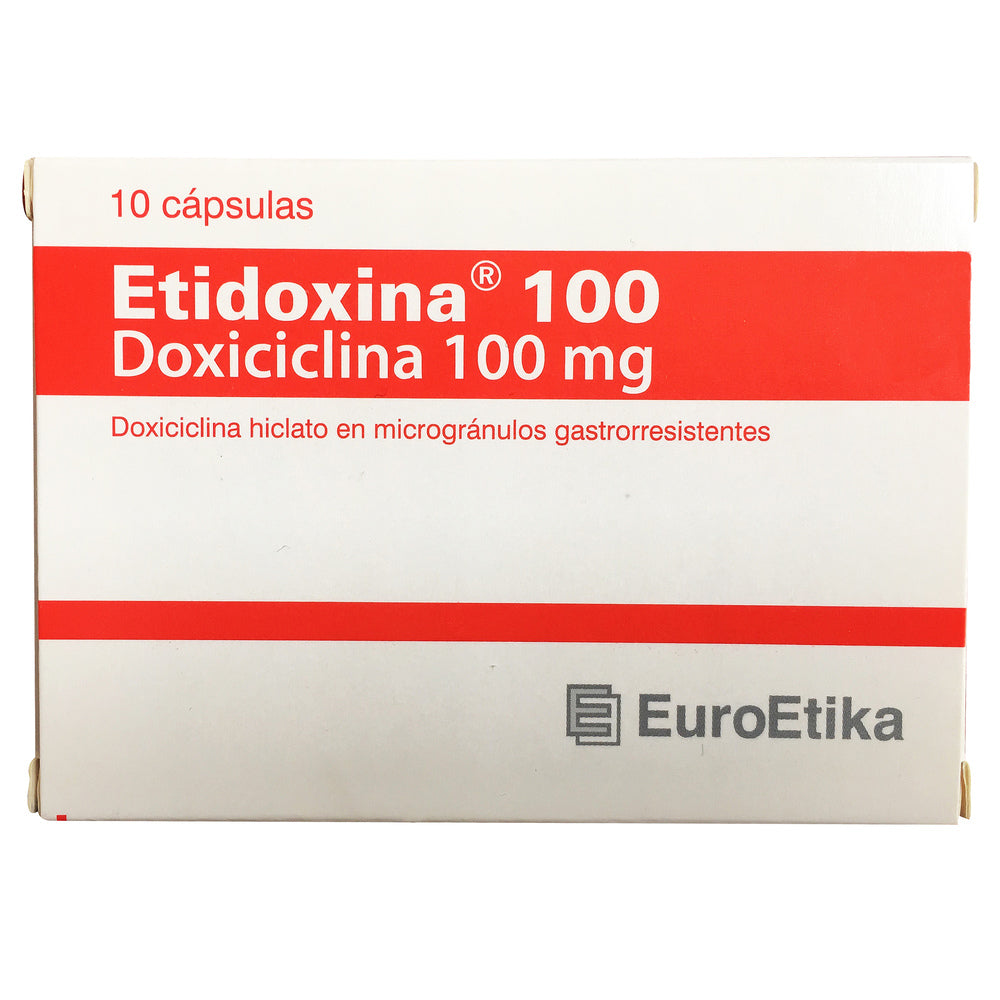 Etidoxina 100 mg x 10 cápsulas