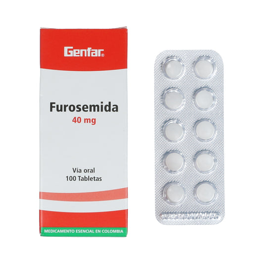 Furosemida 40 mg (Genfar)
