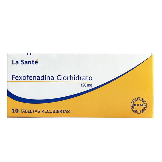 Fexofenadina 120 mg (La Santé)
