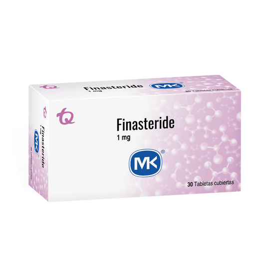 Finasteride 1 mg x 30 tabletas (MK)