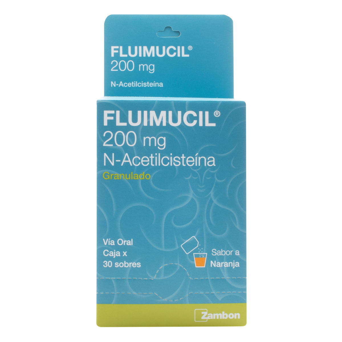 Fluimucil 200 mg x 30 sobres
