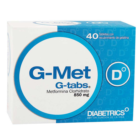 G-Met 850 Mg Diabetrics