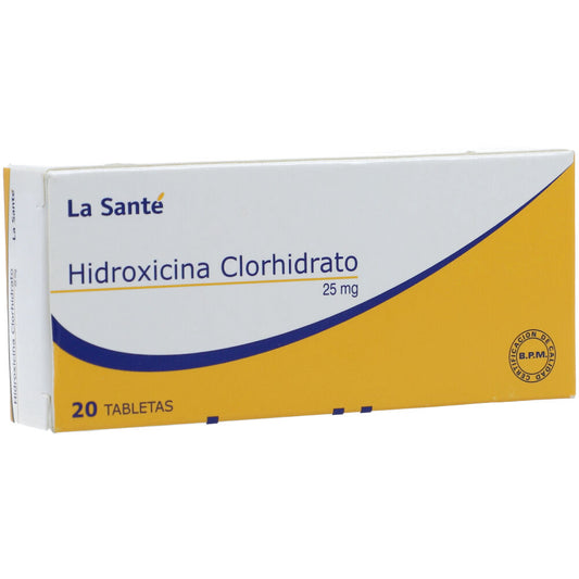 Hidroxicina 25 mg (La Santé)