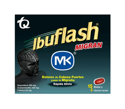 Ibuflash Migran x 30 cápsulas (MK)