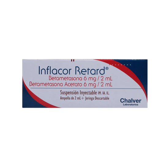 Inflacor Retard Inyectable 6mg/6mg